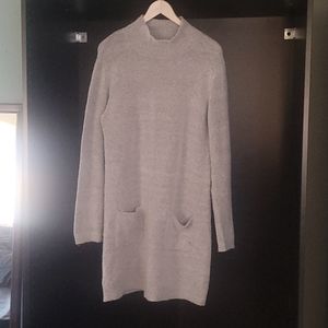 Max studio super soft sweater dress grey size Medium